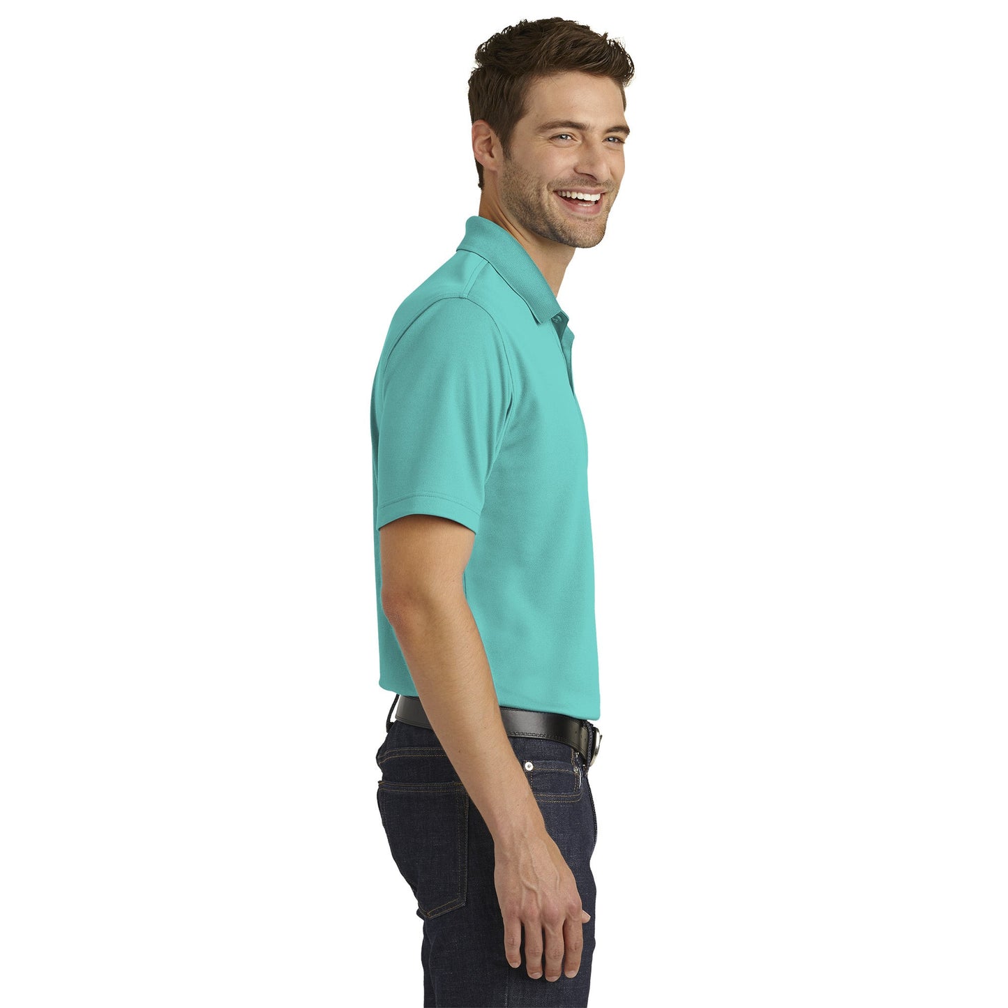 Bright Kelly Green Polo - Port Authority - Breathable Design