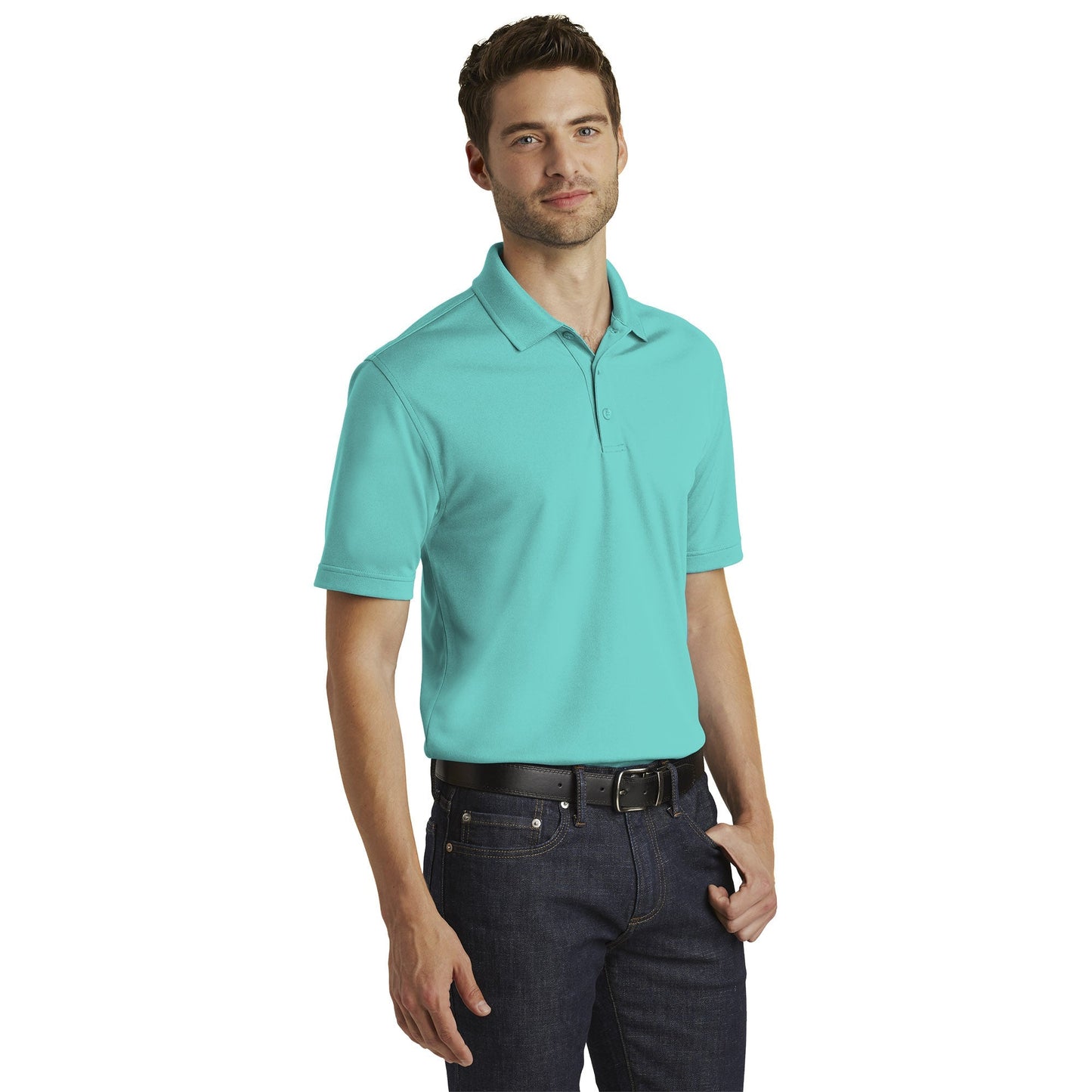 Bright Kelly Green Polo - Port Authority - Breathable Design