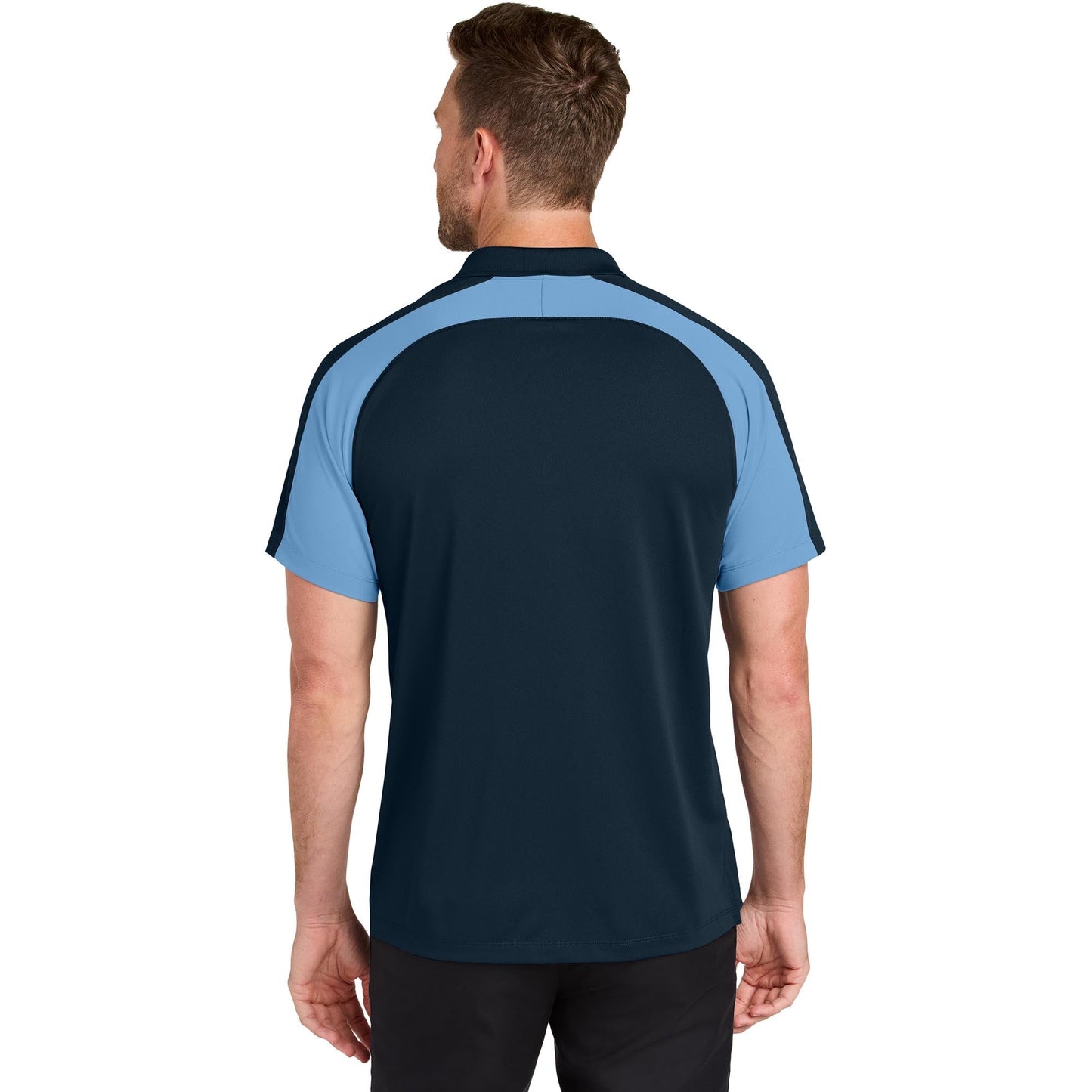 Deep Black/Rich Red Polo Shirt - Port Authority - Soft Fabric