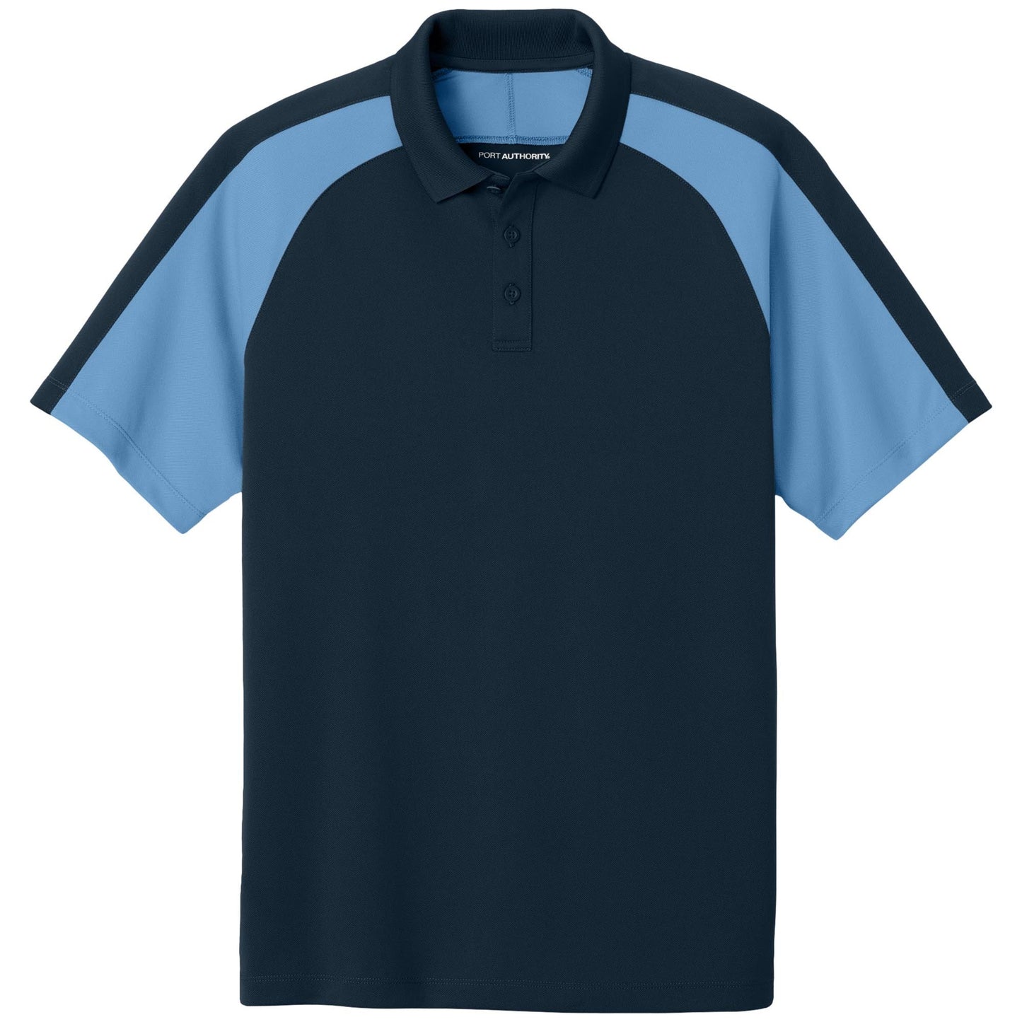 Deep Black/Rich Red Polo Shirt - Port Authority - Soft Fabric