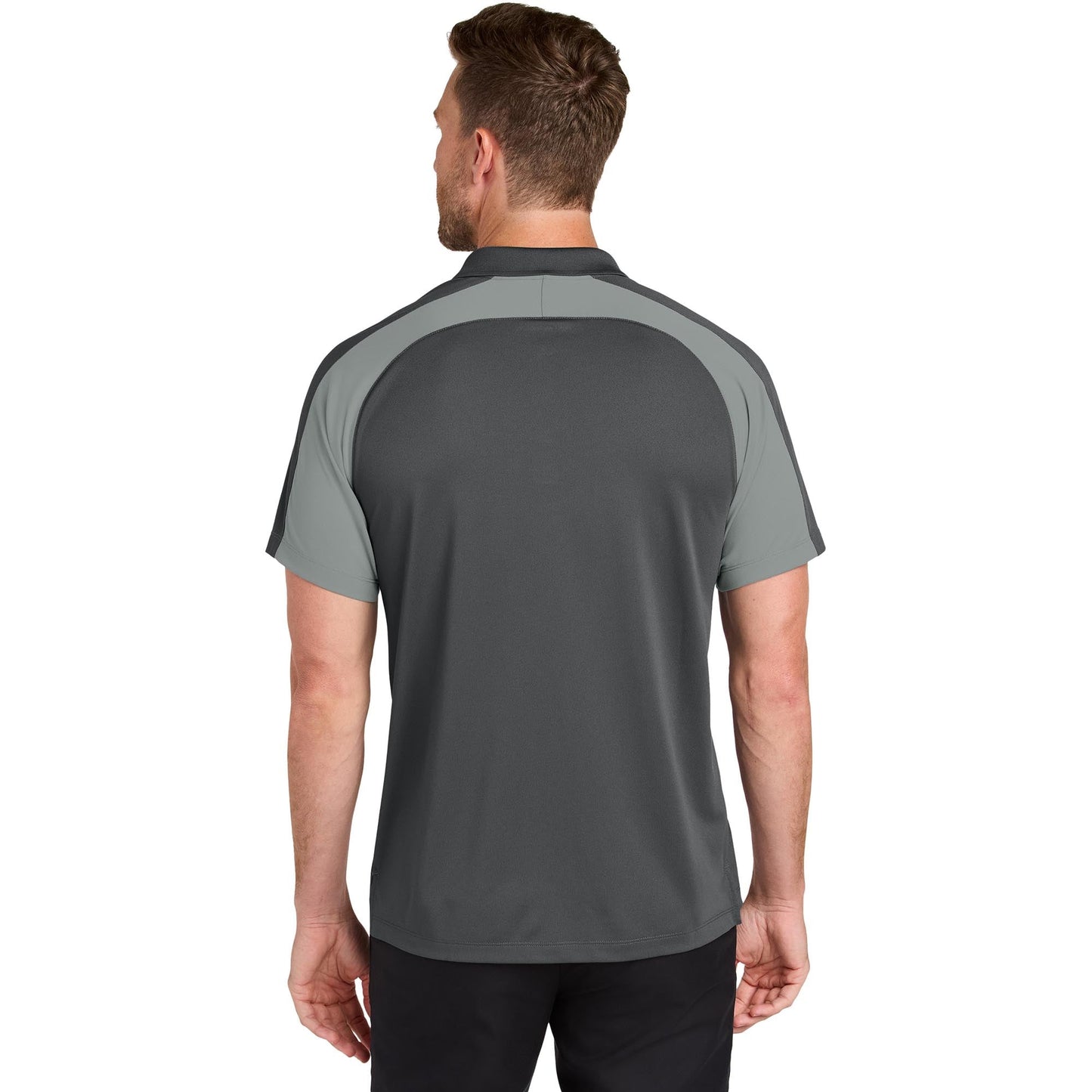Deep Black/Rich Red Polo Shirt - Port Authority - Soft Fabric