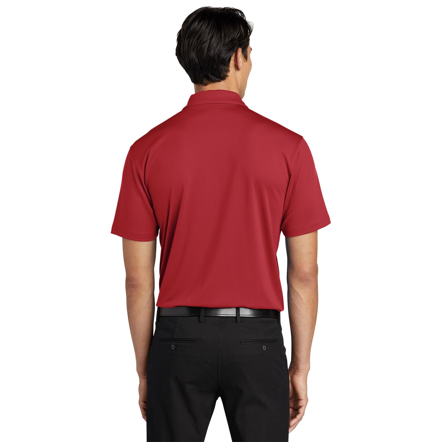 Black Polo Shirt - Port Authority - Performance Fabric