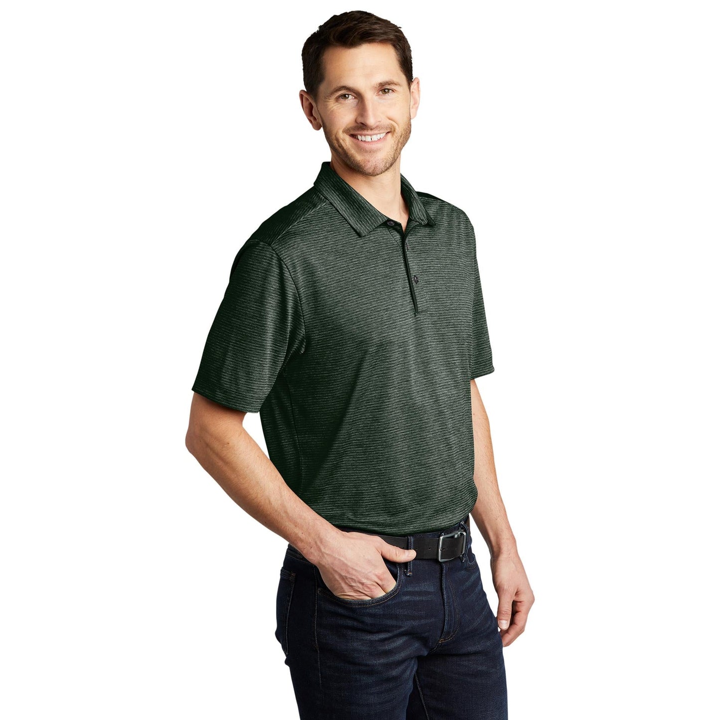 Carolina Blue Polo Shirt - Port Authority - Stylish Fit