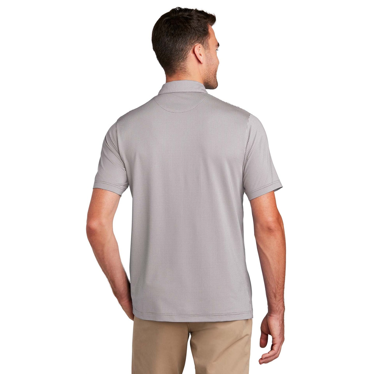 Black/White Polo Shirts - Port Authority - Stylish Comfort