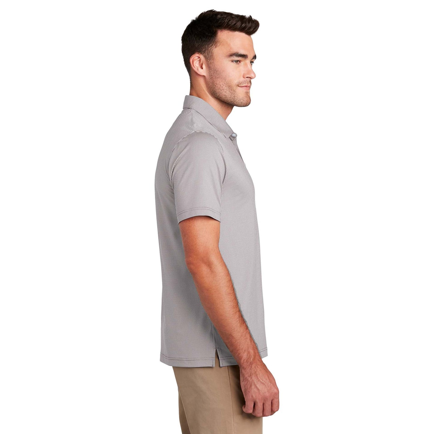 Black/White Polo Shirts - Port Authority - Stylish Comfort