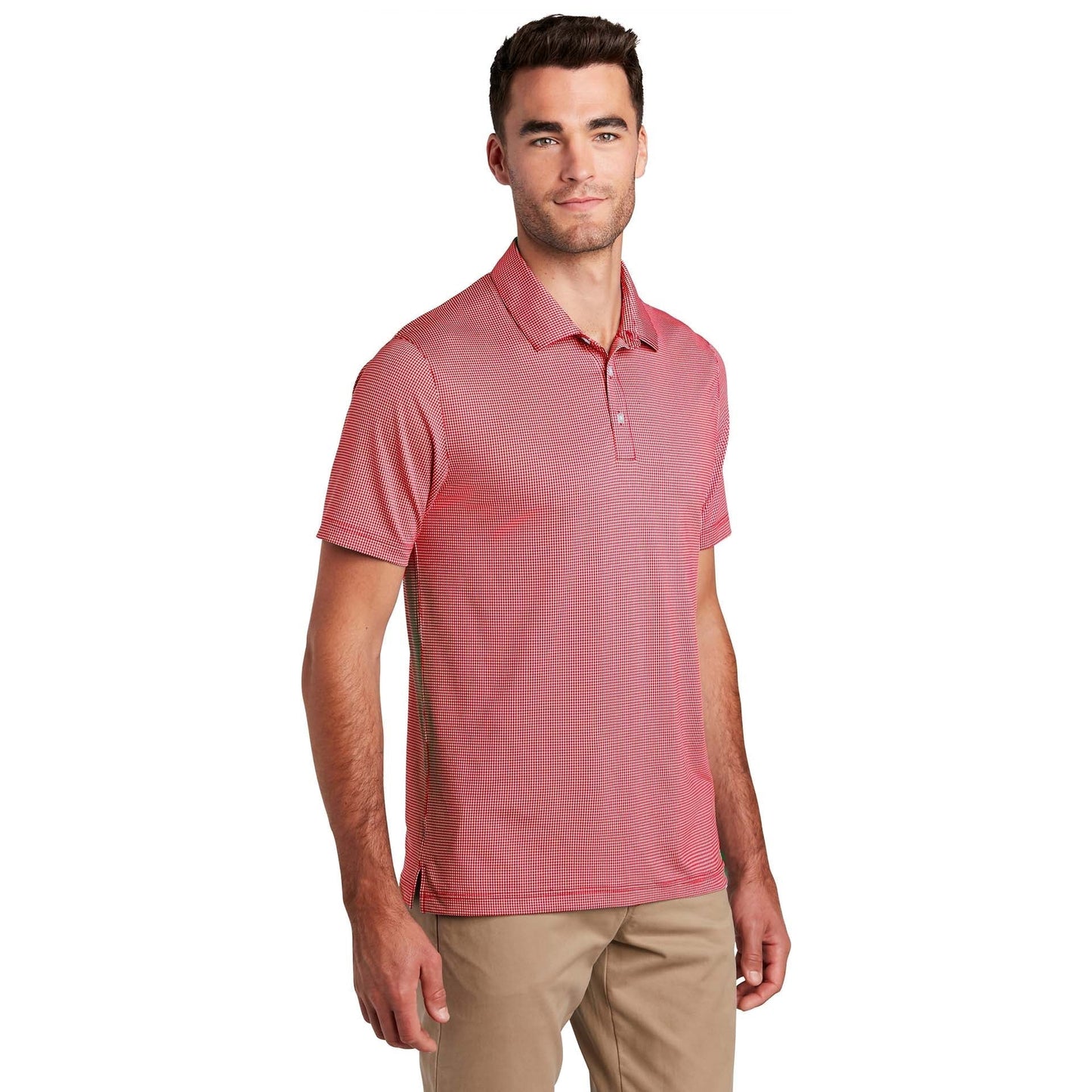Black/White Polo Shirts - Port Authority - Stylish Comfort