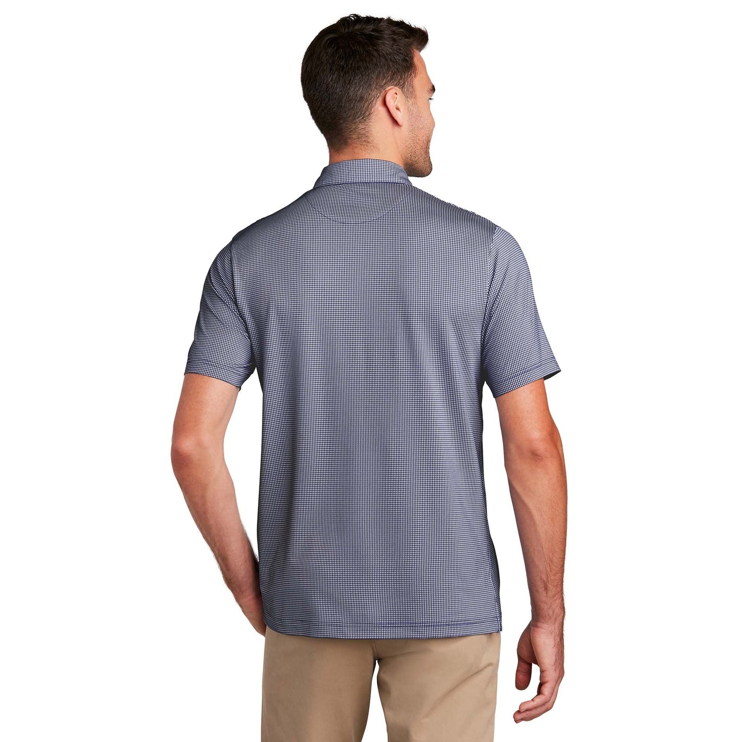Black/White Polo Shirts - Port Authority - Stylish Comfort
