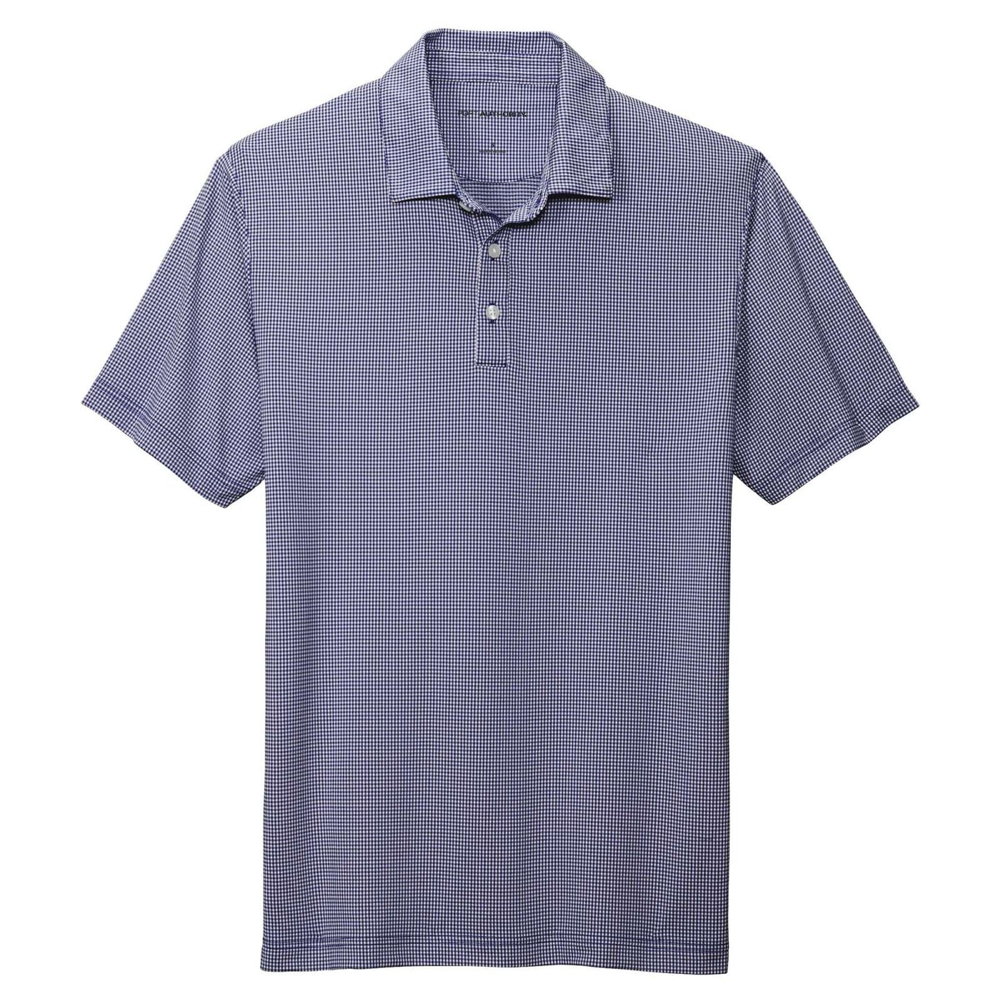 Black/White Polo Shirts - Port Authority - Stylish Comfort