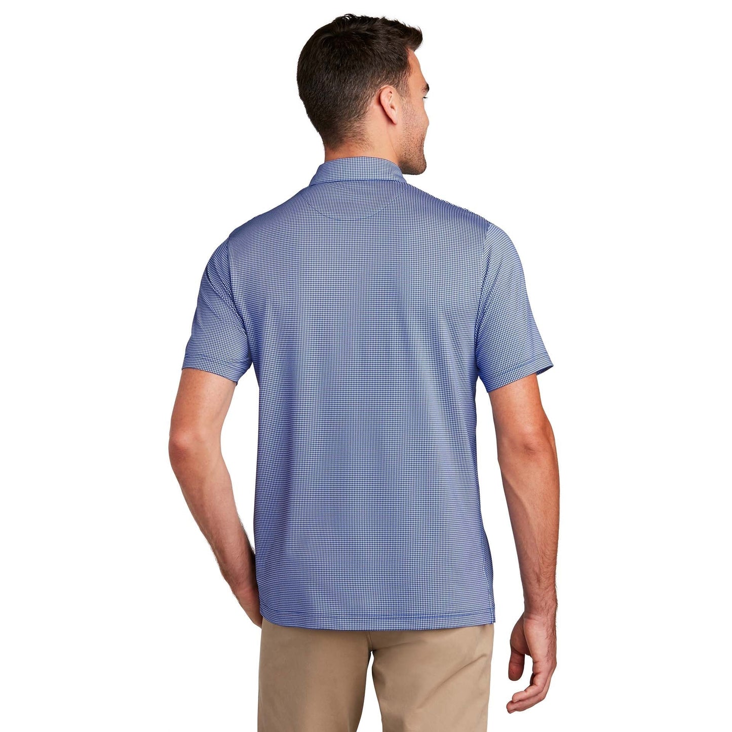 Black/White Polo Shirts - Port Authority - Stylish Comfort