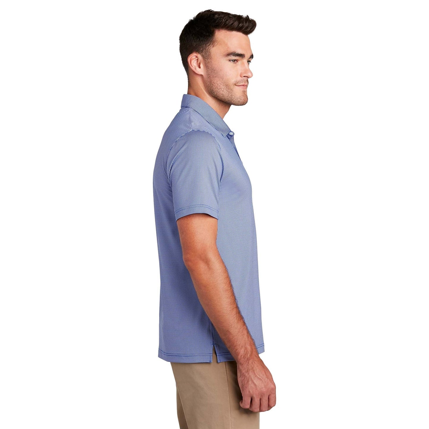 Black/White Polo Shirts - Port Authority - Stylish Comfort
