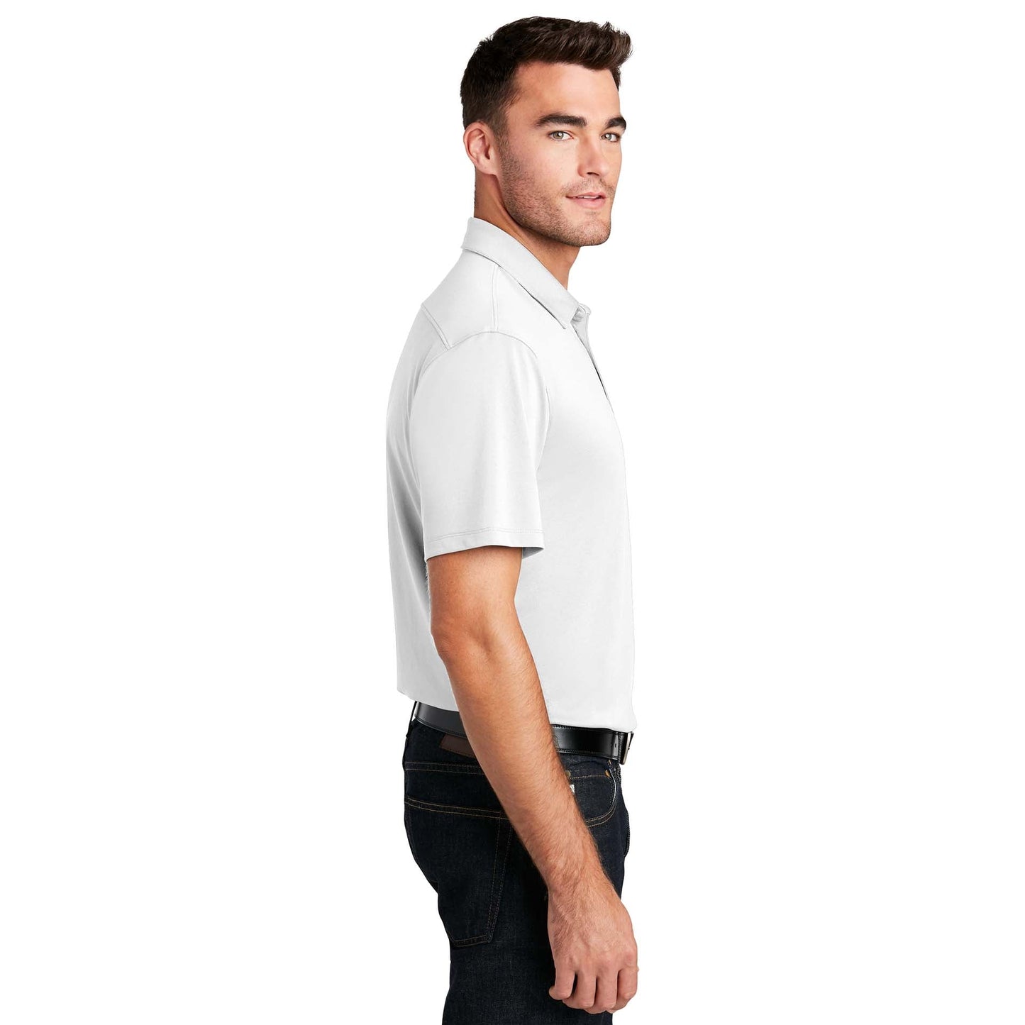 Black Polo Shirt - Port Authority - UV Resistant