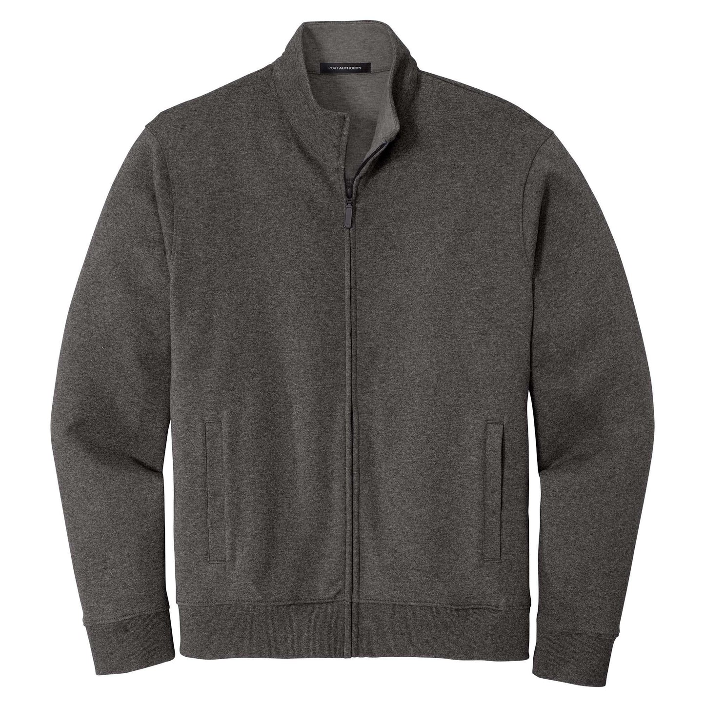 Charcoal Heather Sweatshirt - Port Authority - Soft Fabric