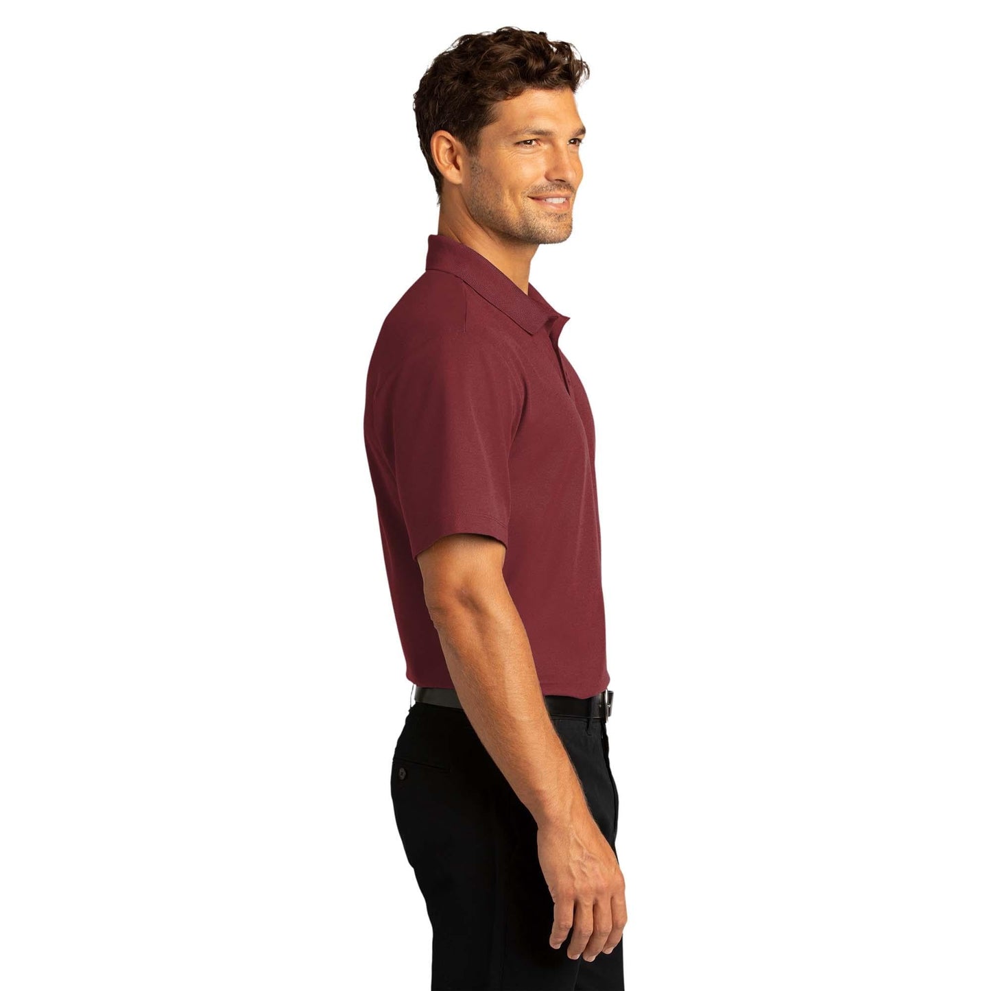 Burgundy Polo Shirts - Port Authority - Easy Care