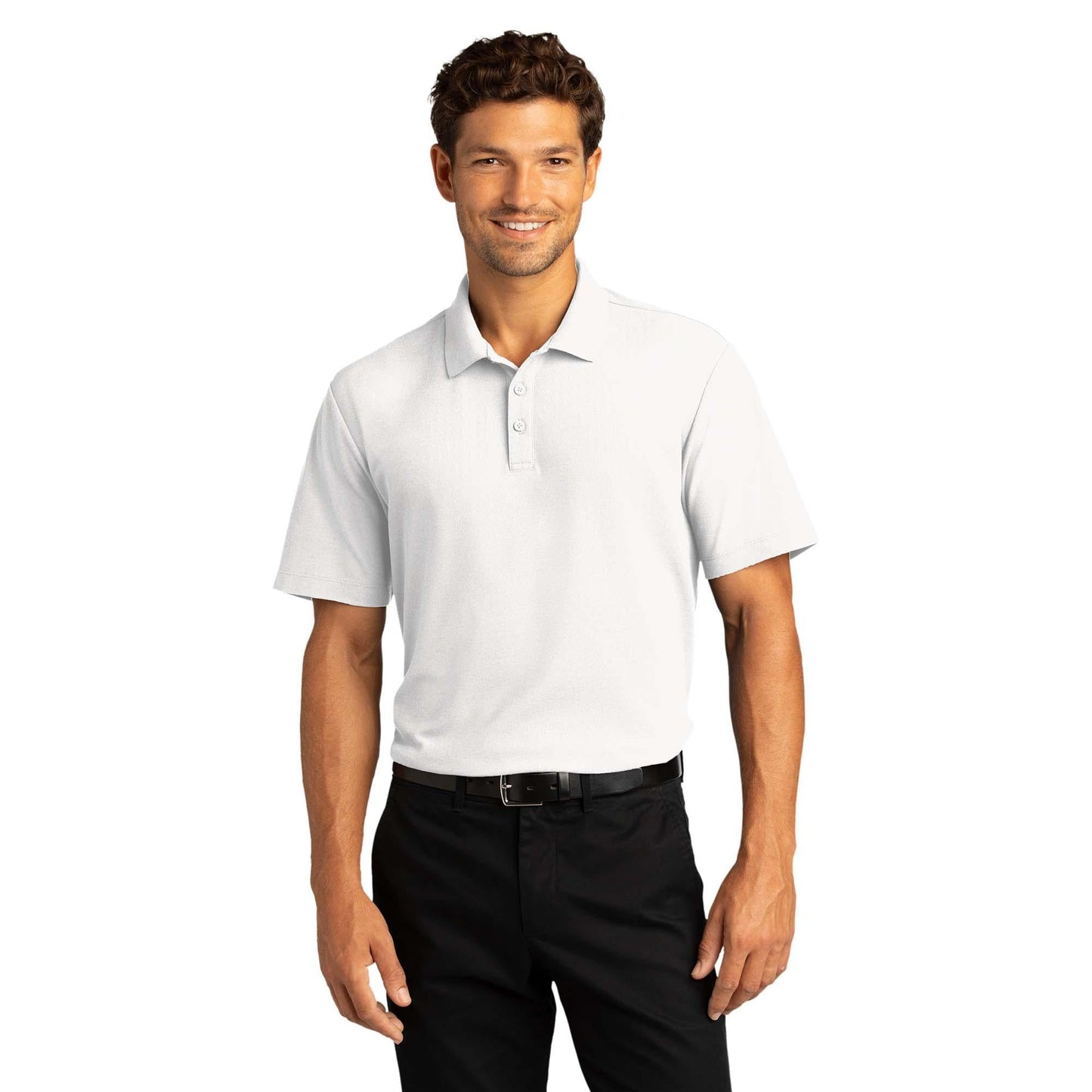 Burgundy Polo Shirts - Port Authority - Easy Care