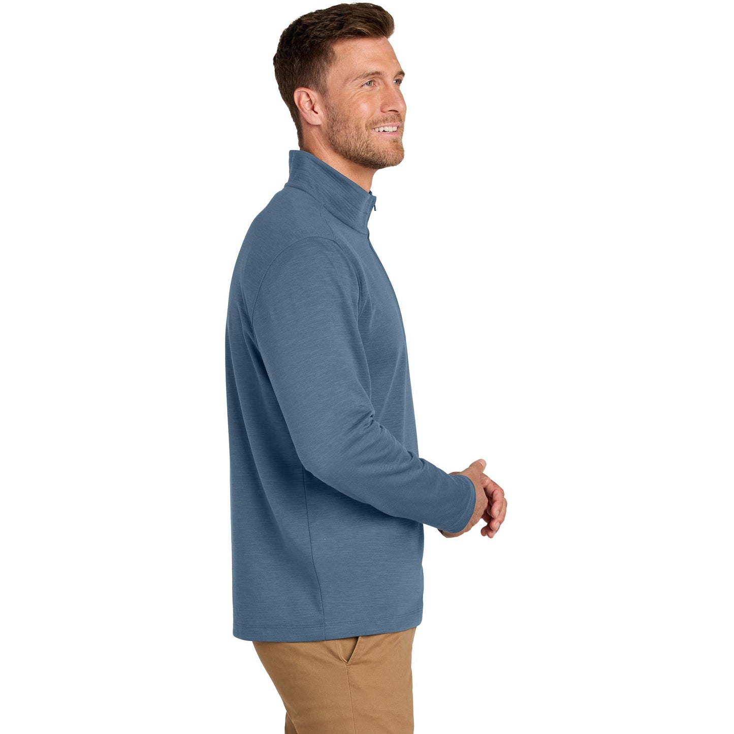 Deep Black Sweatshirt - Port Authority - Stylish Fabric