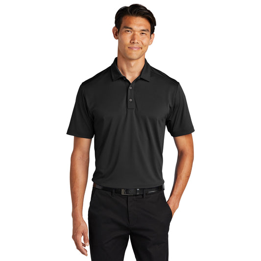 Deep Black Polo Shirts - Port Authority - Eco-Friendly