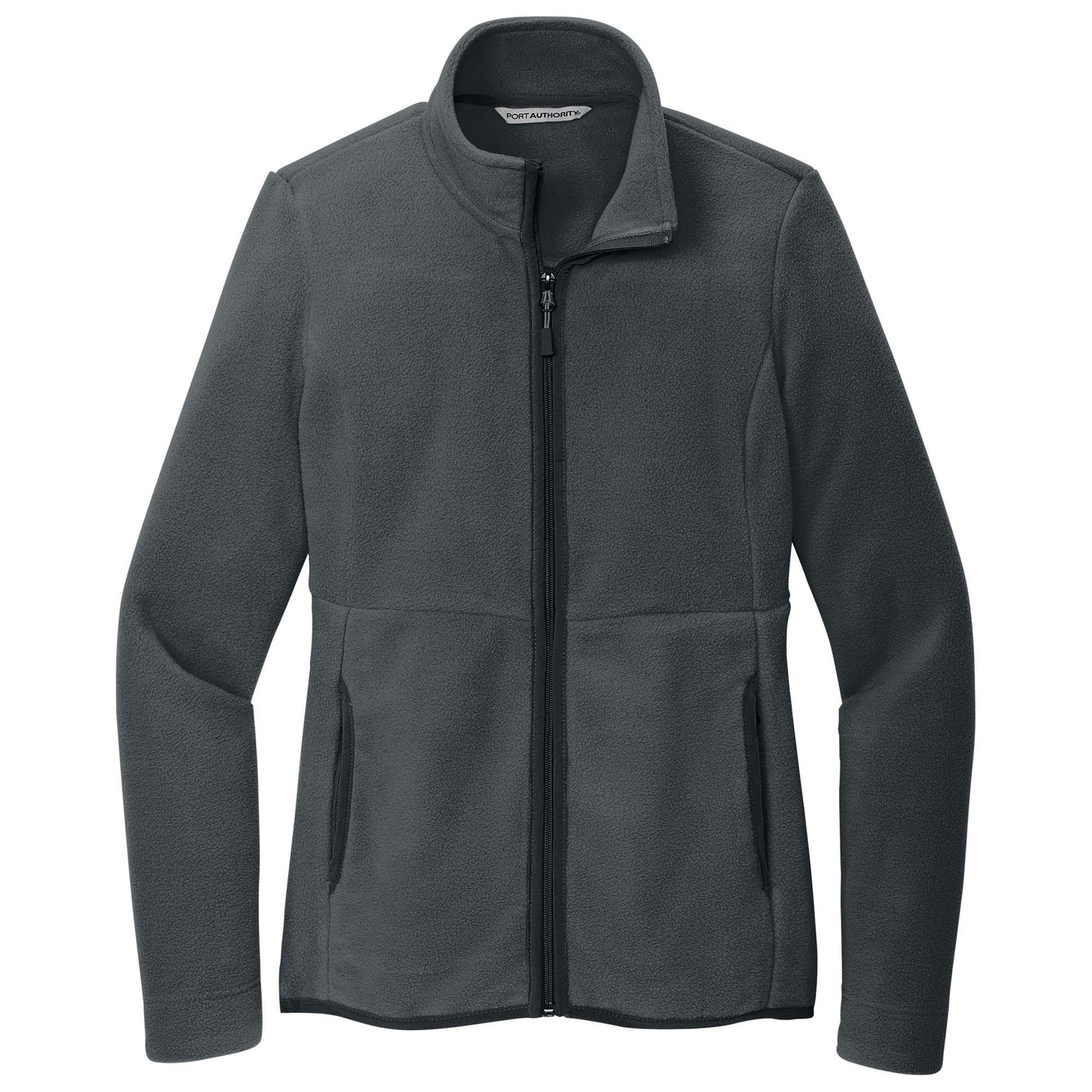 Charcoal Fleece Jacket - Port Authority - Cozy Fabric