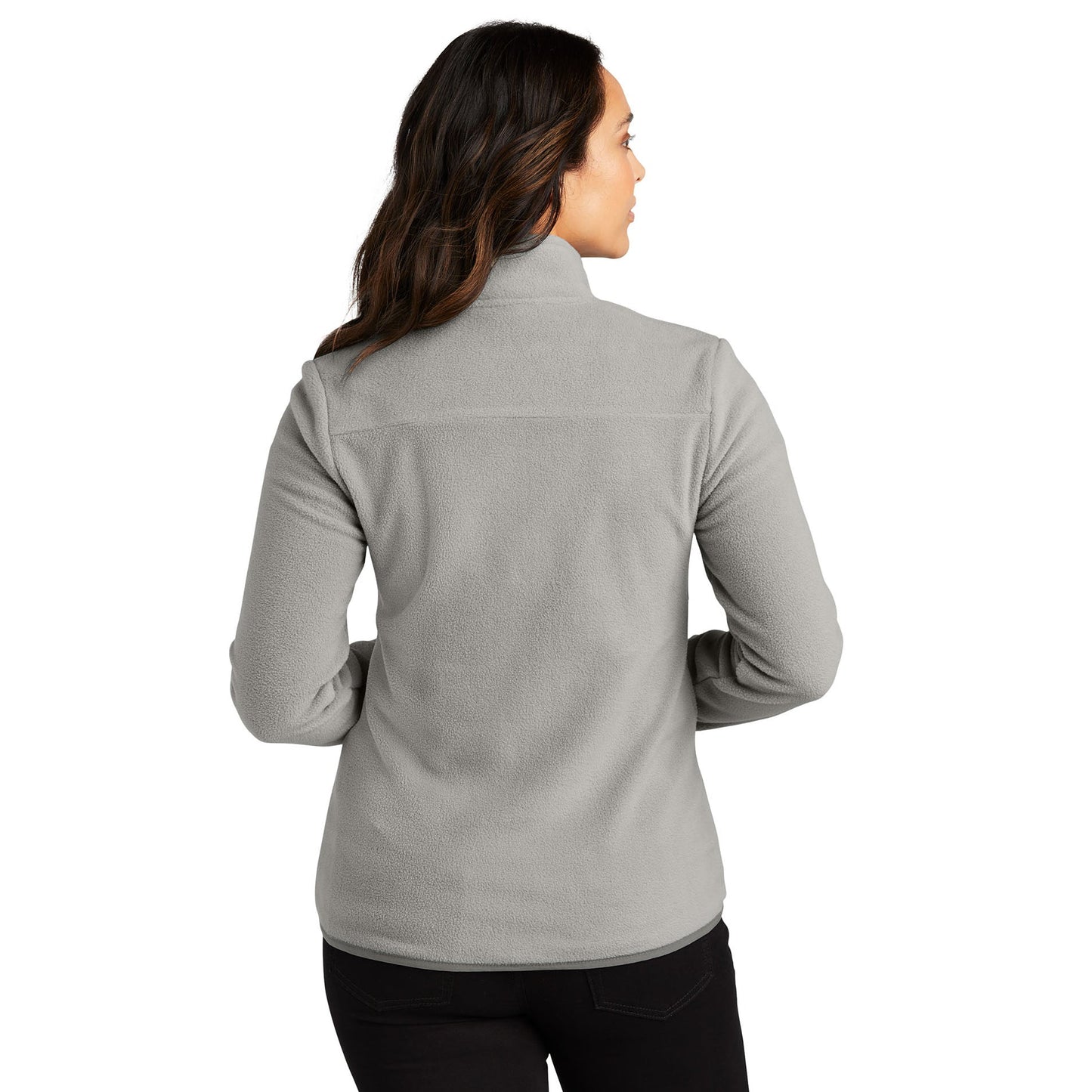 Charcoal Fleece Jacket - Port Authority - Cozy Fabric