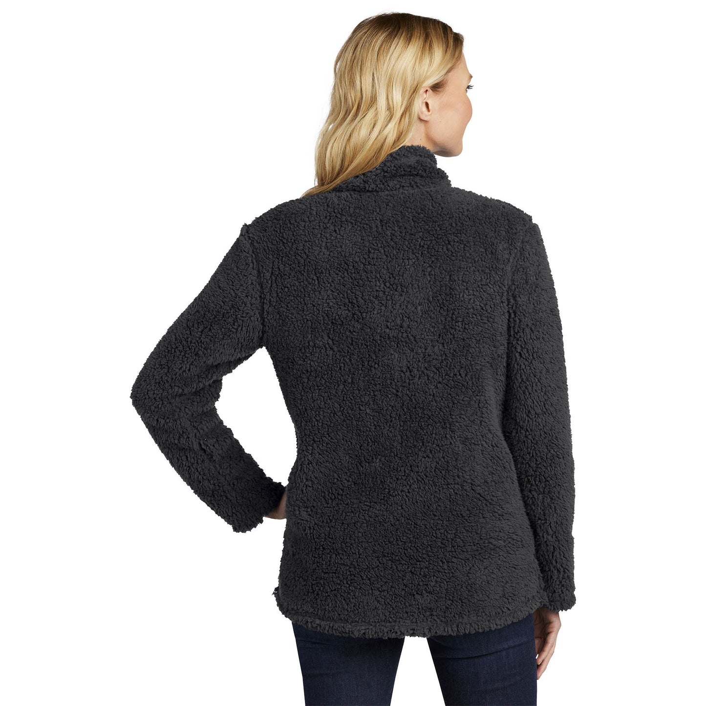 Black Cozy Sweatshirt - Port Authority - Fleece Fabric