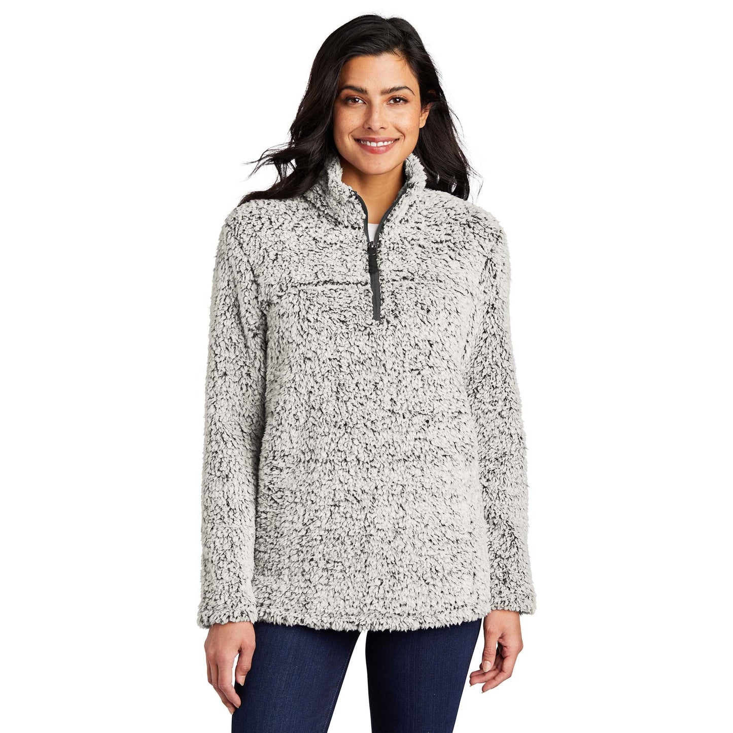 Black Cozy Sweatshirt - Port Authority - Fleece Fabric