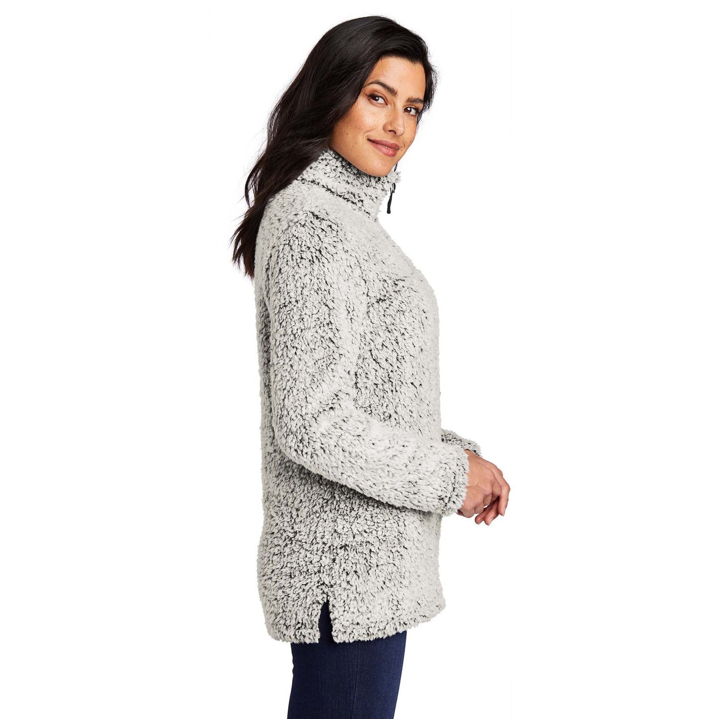 Black Cozy Sweatshirt - Port Authority - Fleece Fabric
