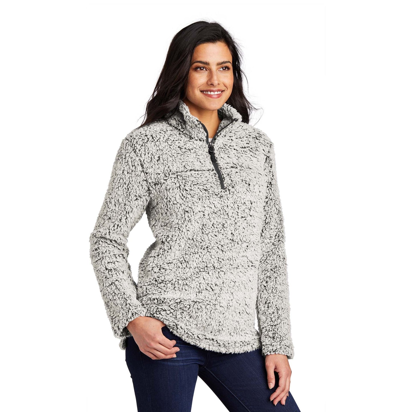 Black Cozy Sweatshirt - Port Authority - Fleece Fabric