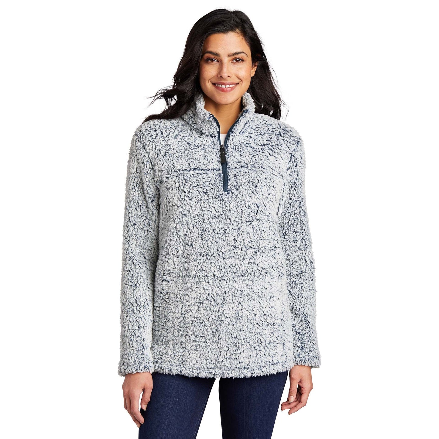 Black Cozy Sweatshirt - Port Authority - Fleece Fabric