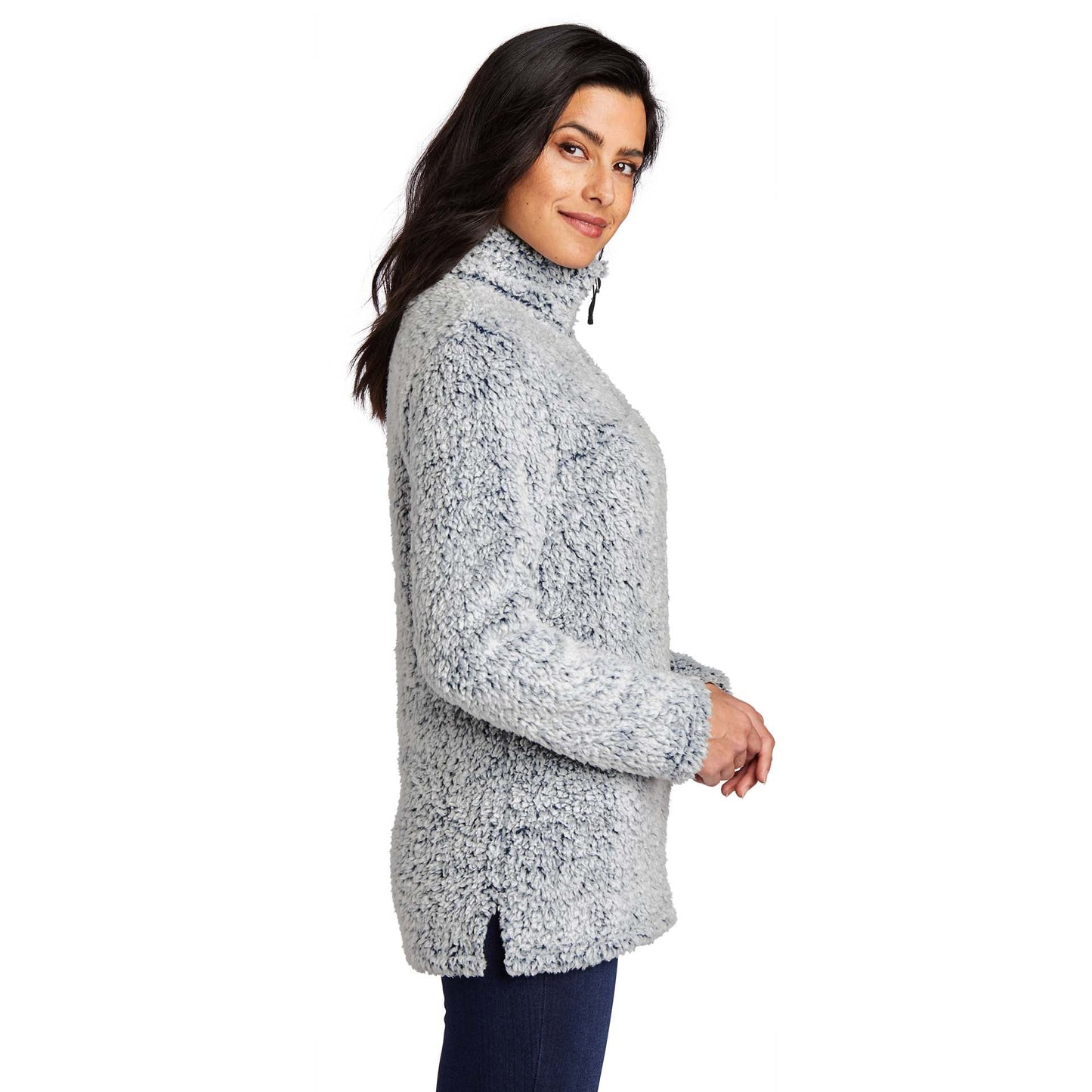 Black Cozy Sweatshirt - Port Authority - Fleece Fabric