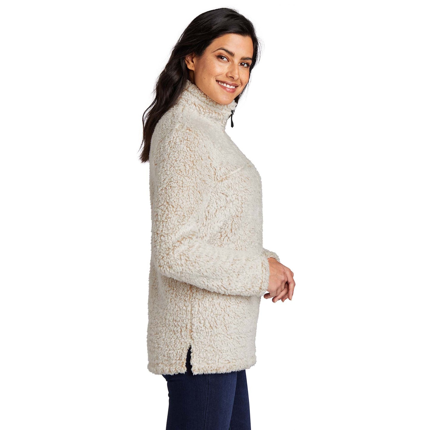 Black Cozy Sweatshirt - Port Authority - Fleece Fabric