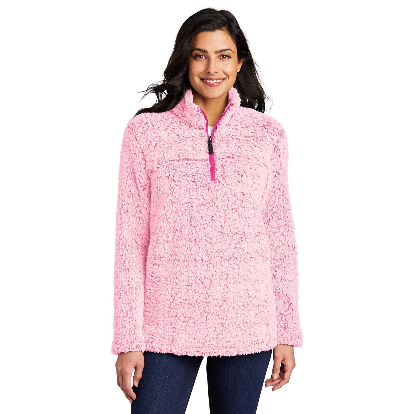 Black Cozy Sweatshirt - Port Authority - Fleece Fabric