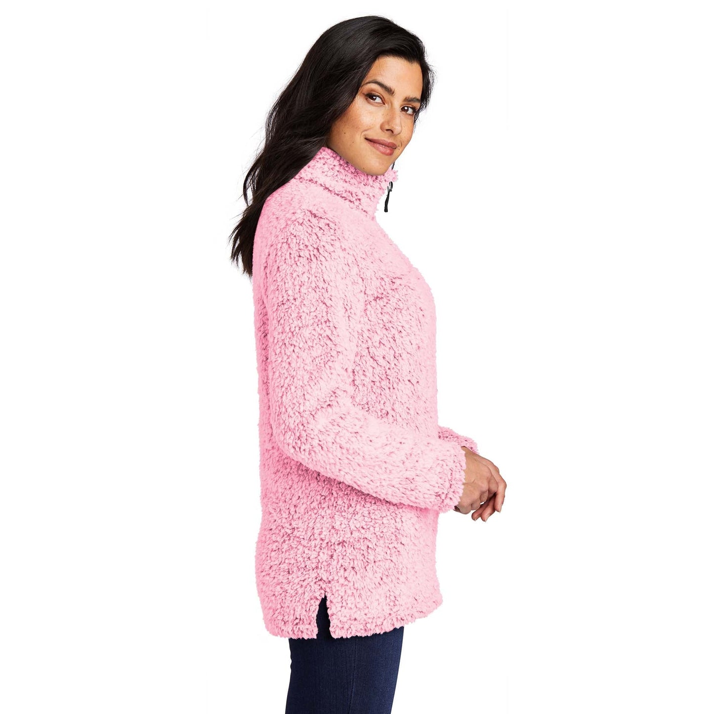 Black Cozy Sweatshirt - Port Authority - Fleece Fabric