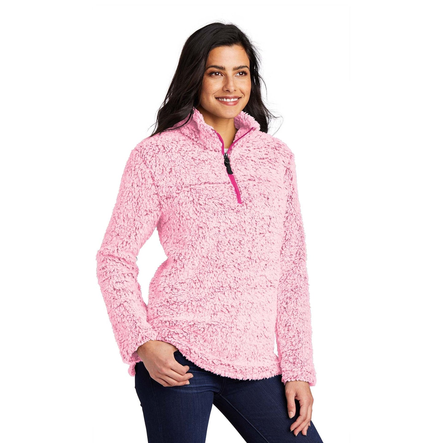 Black Cozy Sweatshirt - Port Authority - Fleece Fabric
