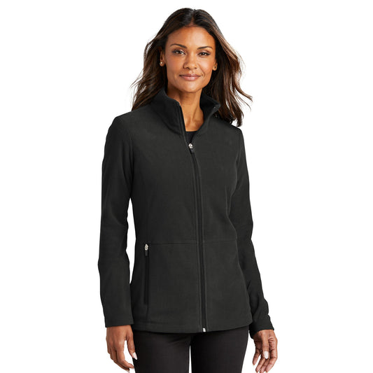 Black Microfleece Jacket - Port Authority - Soft