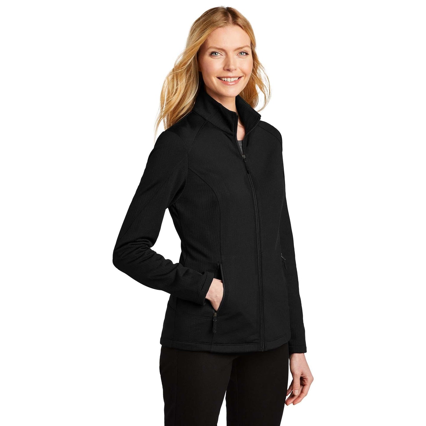 Deep Black Sweatshirt - Port Authority - Soft Fleece