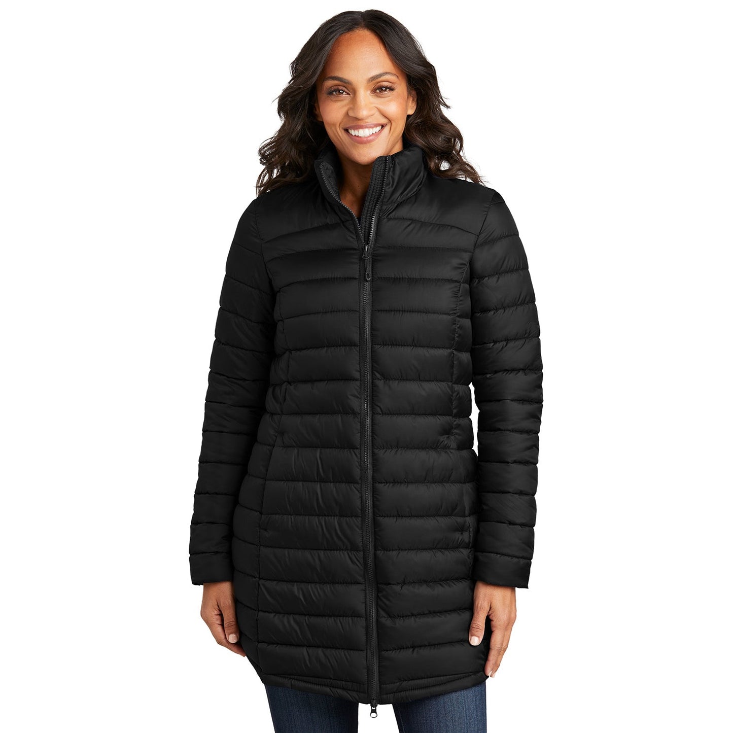 Deep Black Jacket - Port Authority - Water-Resistant