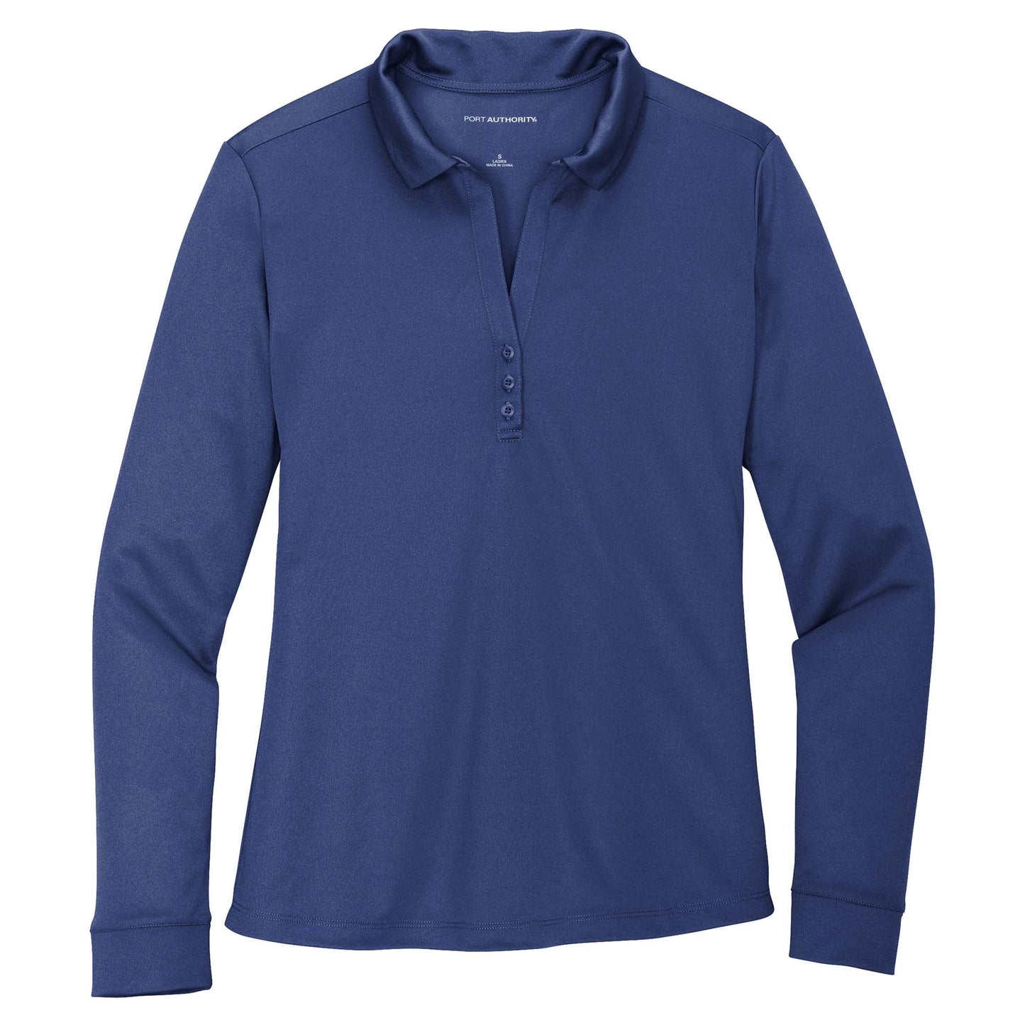 Black Polo Shirt - Port Authority - Performance Fabric