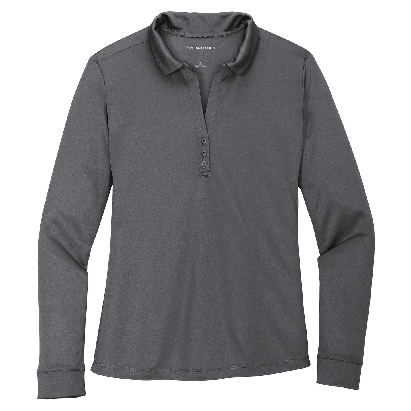 Black Polo Shirt - Port Authority - Performance Fabric
