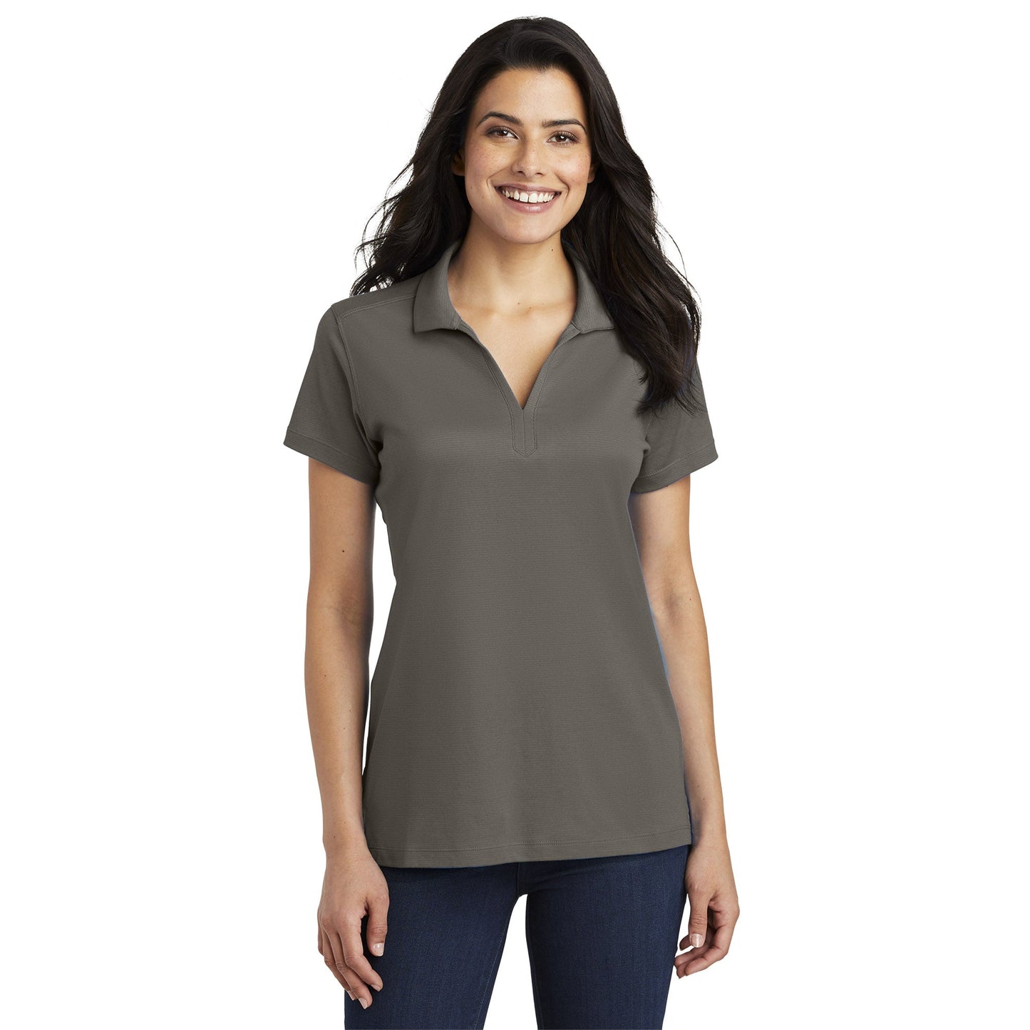 Black Polo Shirts - Port Authority - Quick-Dry Style