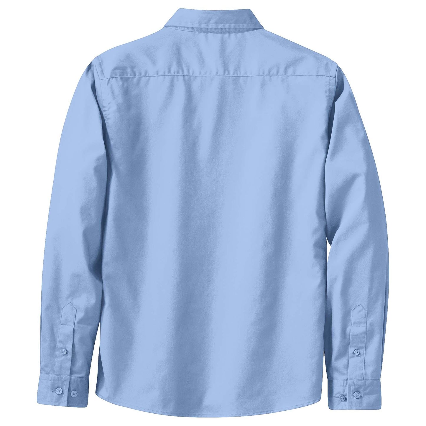 Black/Light Stone Button Up Shirt - Port Authority - Easy Care