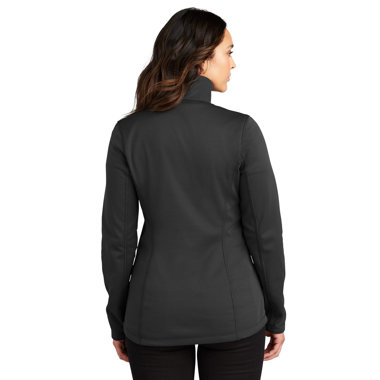 Black Sweatshirt - Port Authority - Smooth Fleece Design