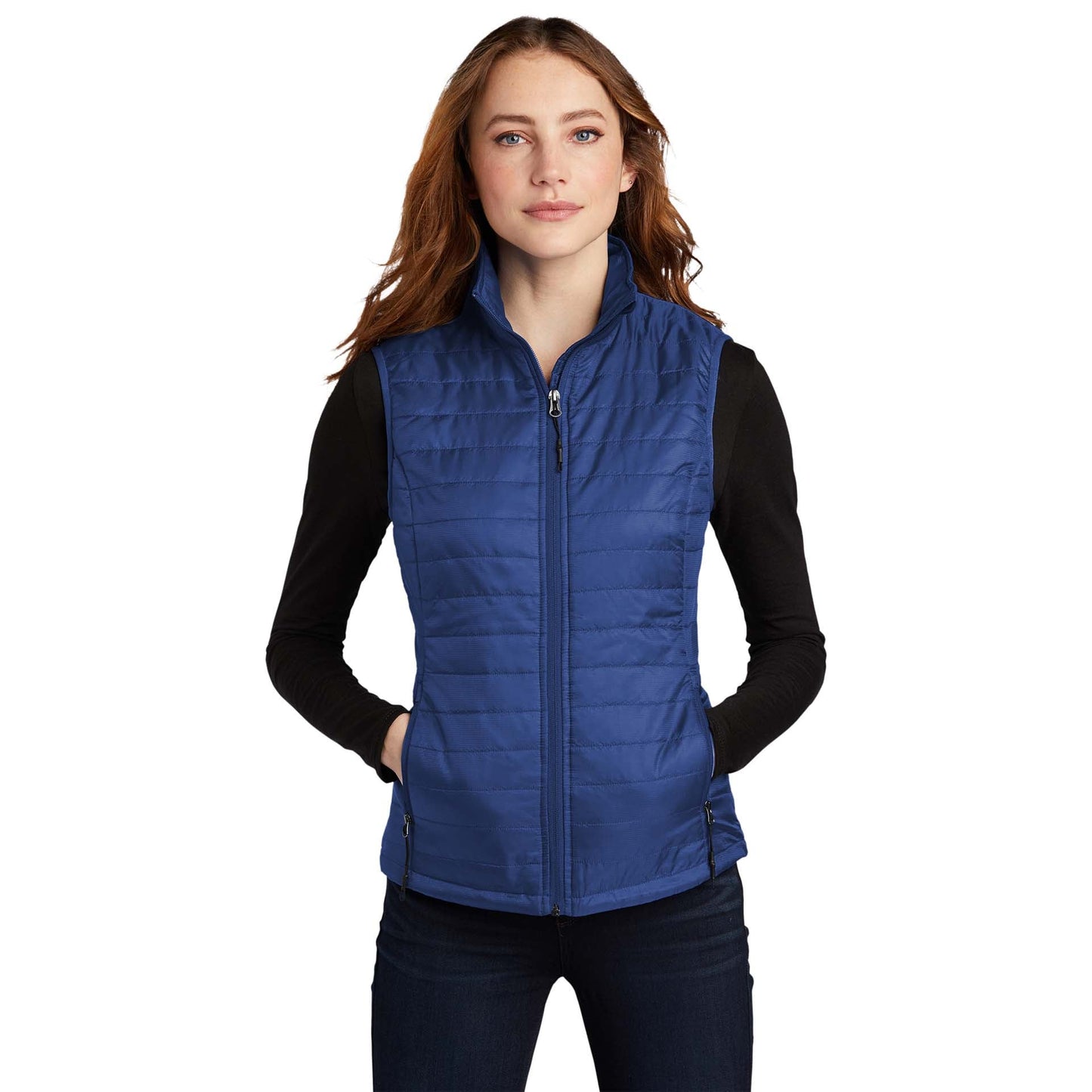 Cobalt Blue Vests - Port Authority - Packable Design