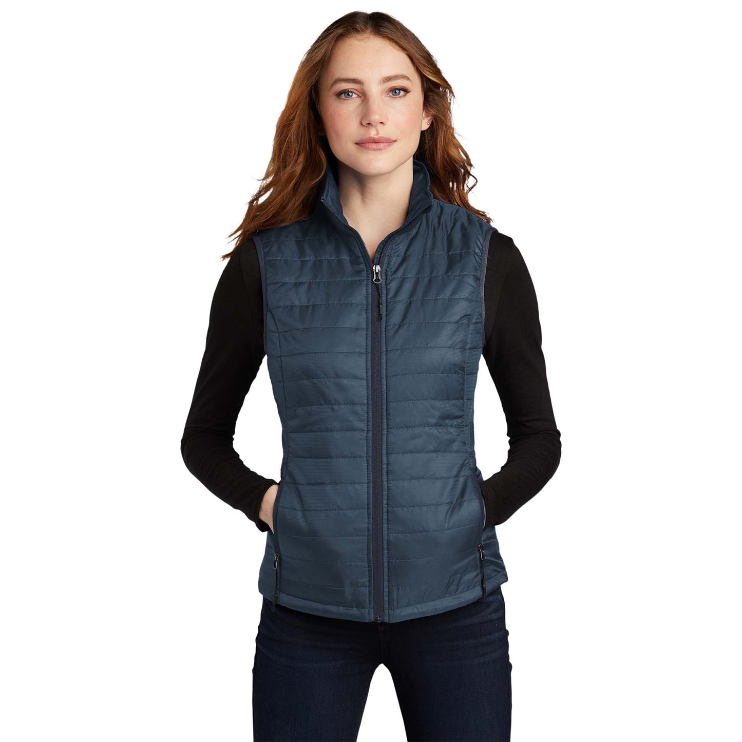 Cobalt Blue Vests - Port Authority - Packable Design