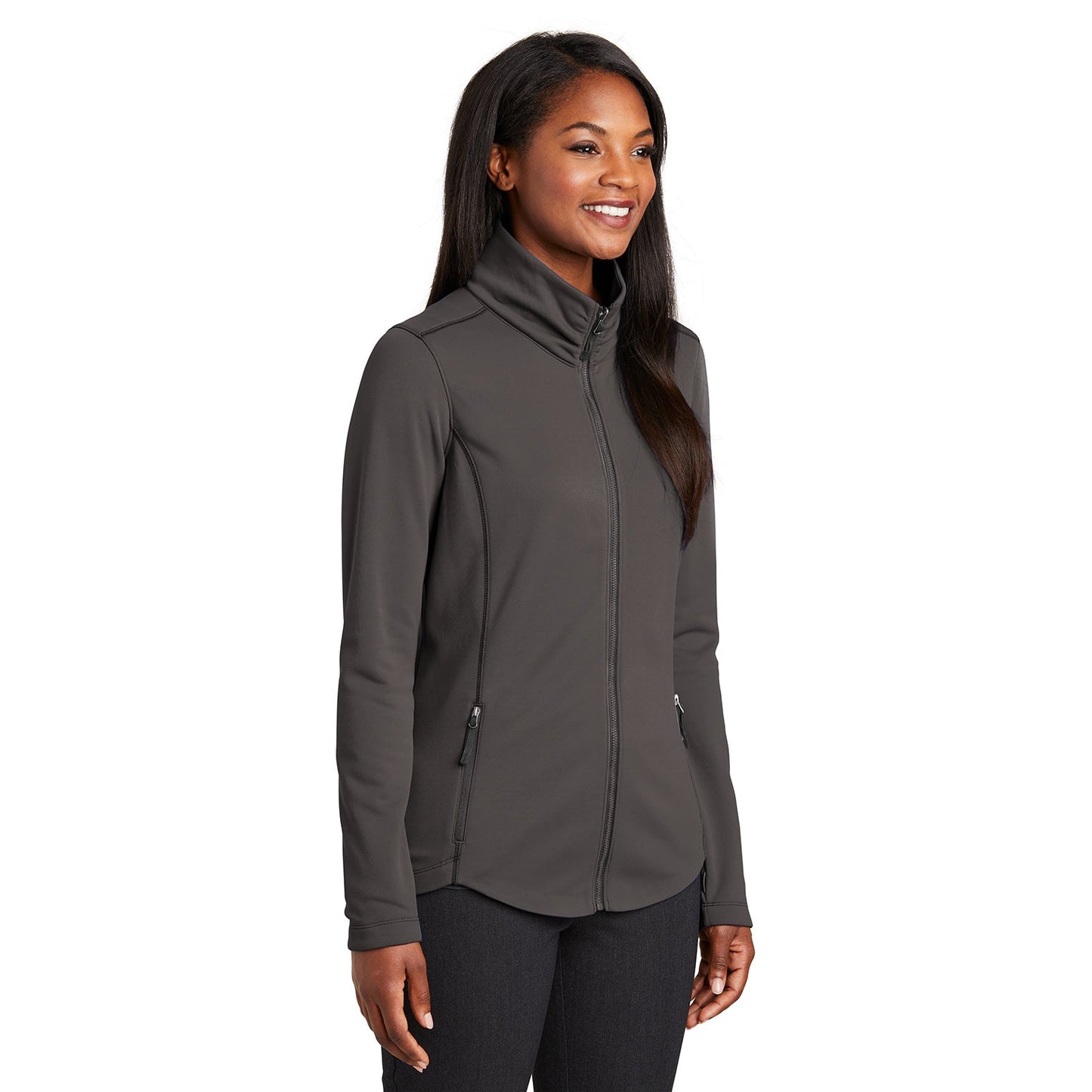 Deep Black Jackets - Port Authority - Cozy Fleece