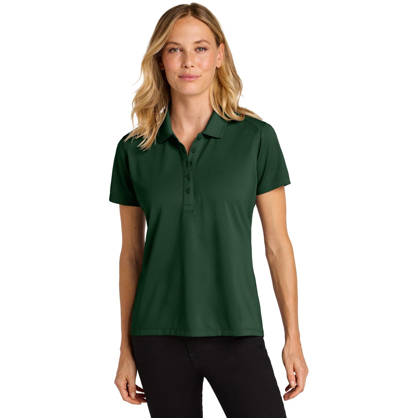 Bright Kelly Green Polo - Port Authority - Performance Pique