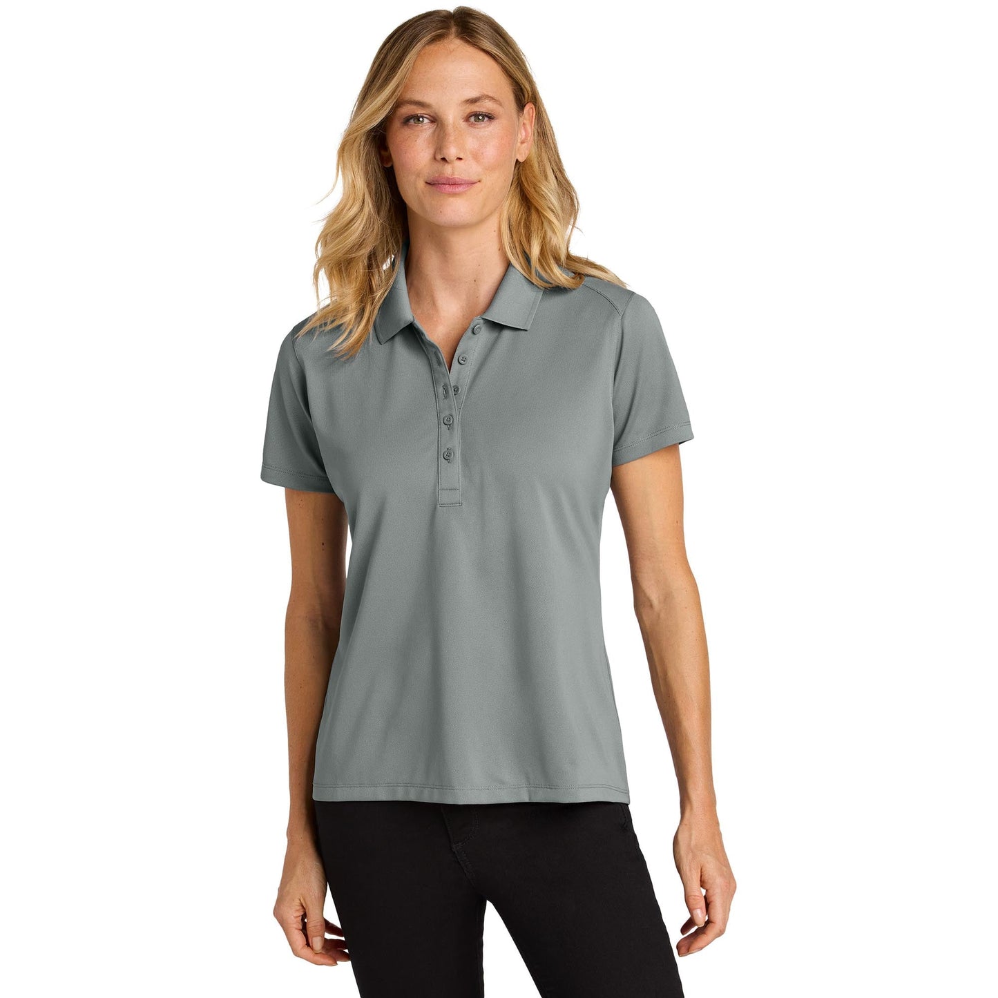 Bright Kelly Green Polo - Port Authority - Performance Pique