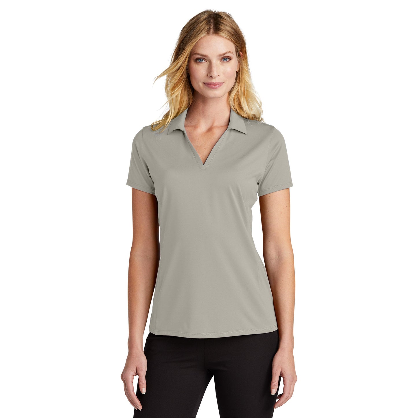 Black Performance Polo - Port Authority - Moisture-Wicking