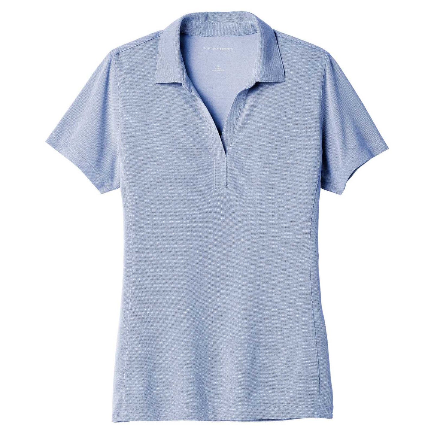 Black Polo Shirts - Port Authority - Soft Polyester Pique
