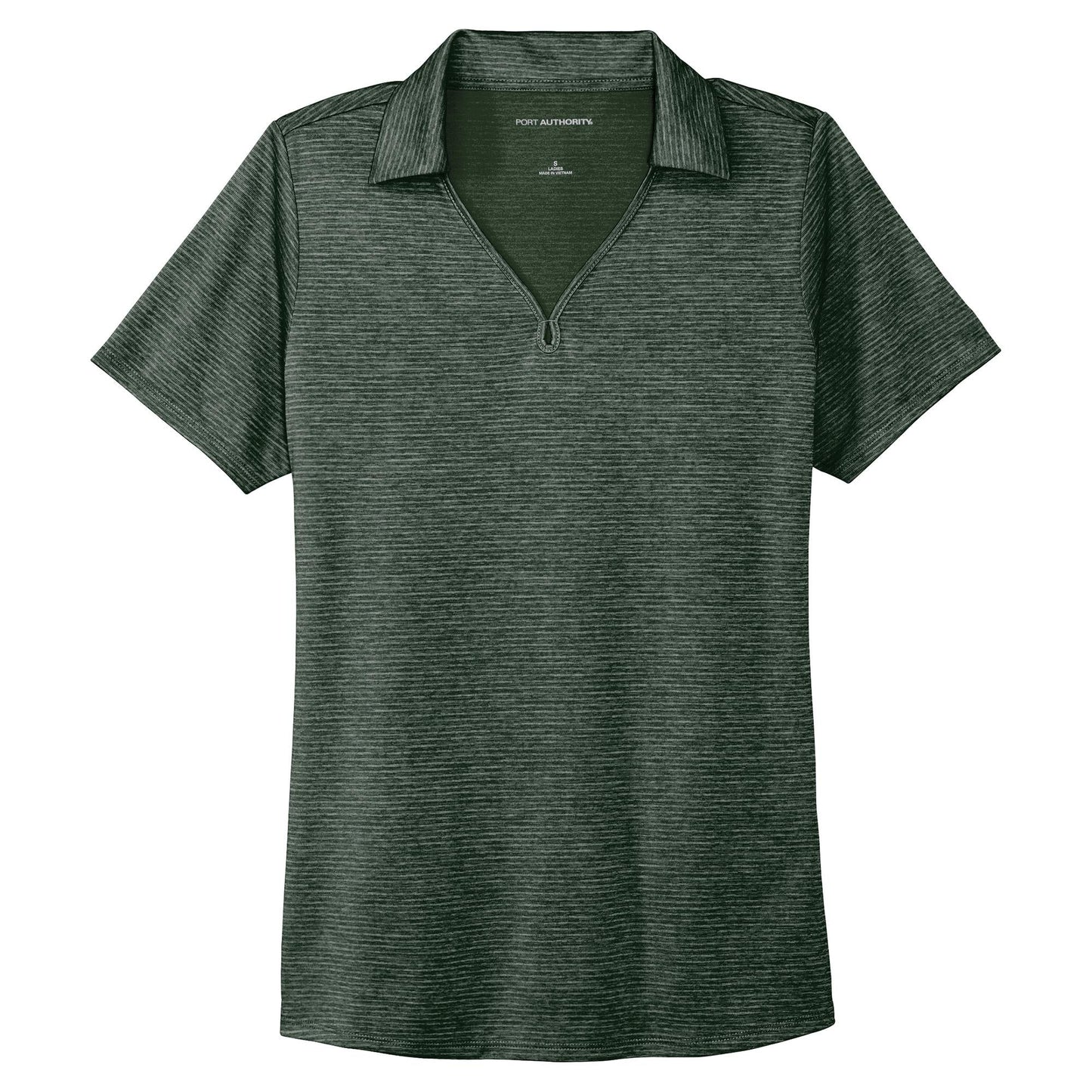 Deep Black Polo Shirts - Port Authority - Moisture Wicking