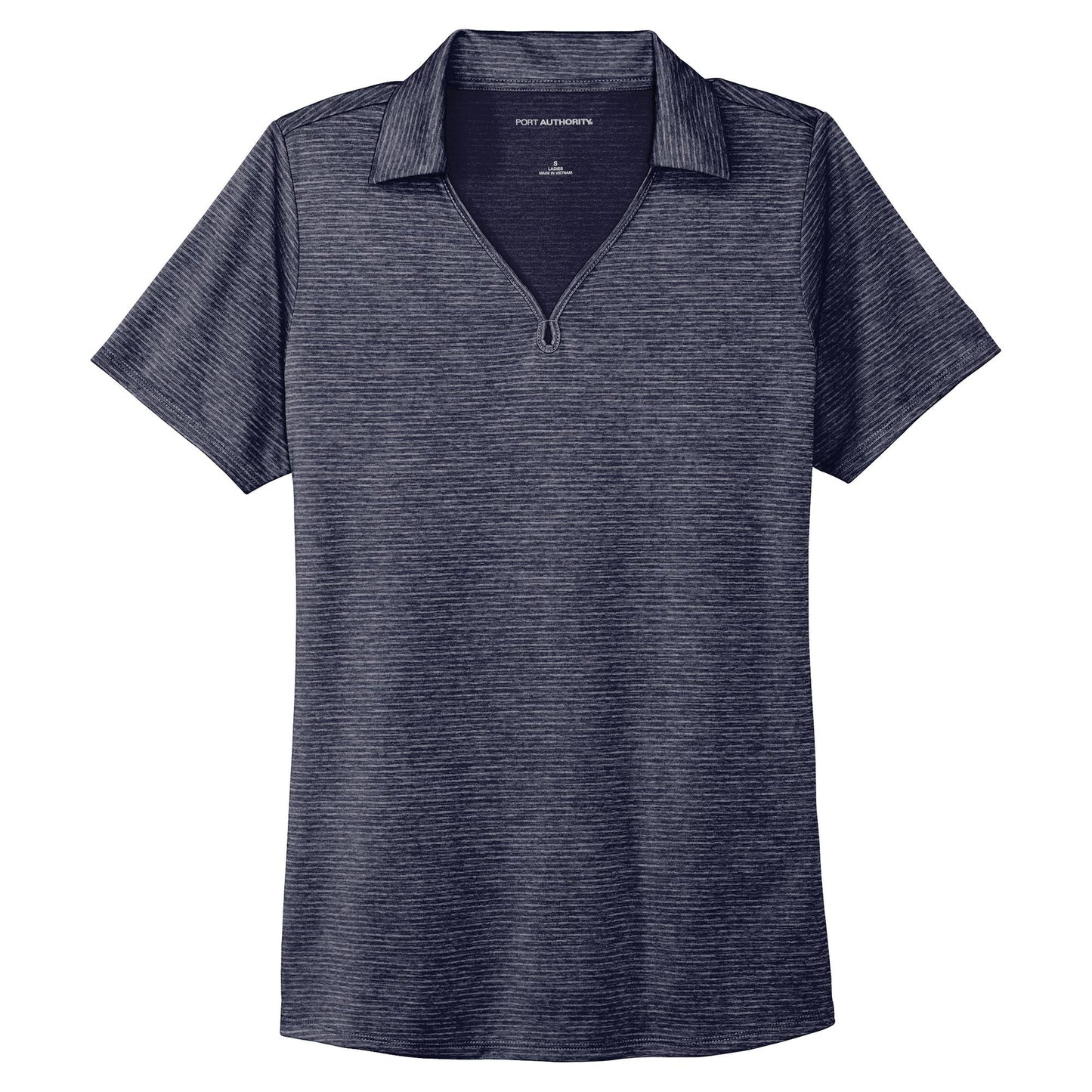 Deep Black Polo Shirts - Port Authority - Moisture Wicking