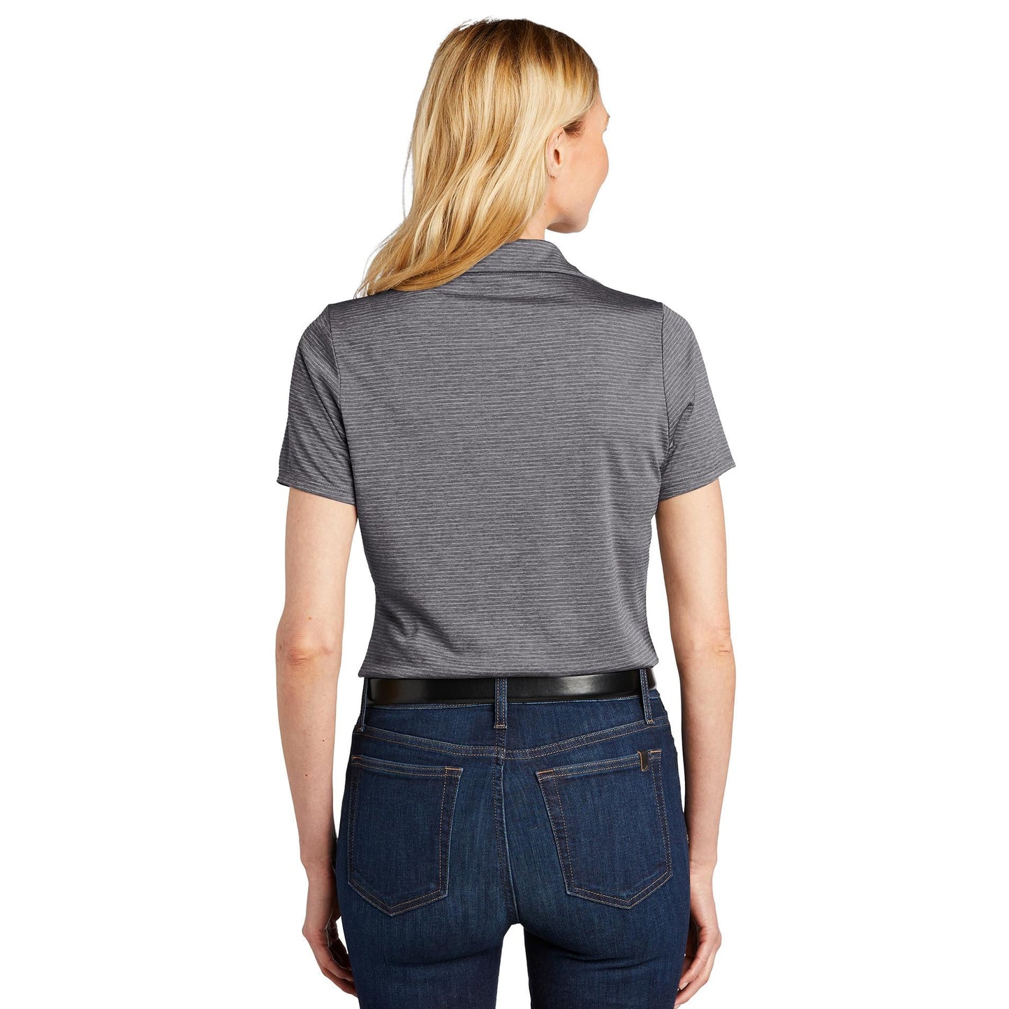 Deep Black Polo Shirts - Port Authority - Moisture Wicking